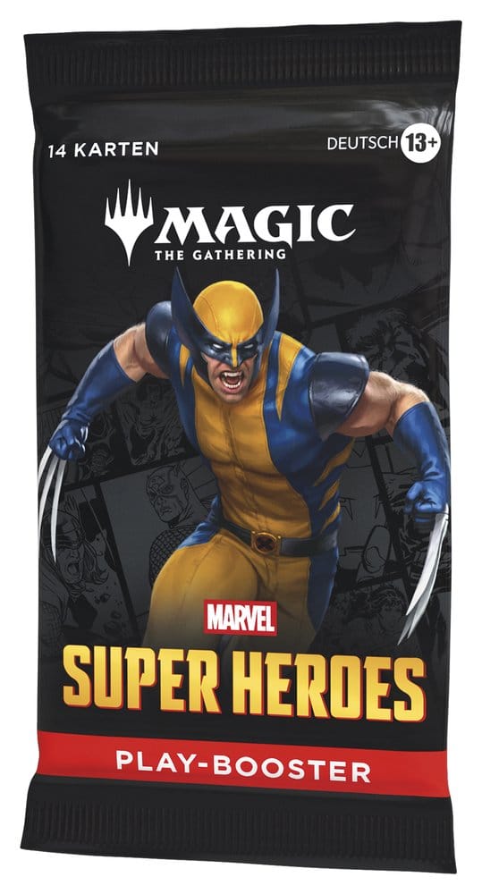 Wizards of the Coast Magic the Gathering Marvel Super Heroes Play Booster Display (30) german | Makochan