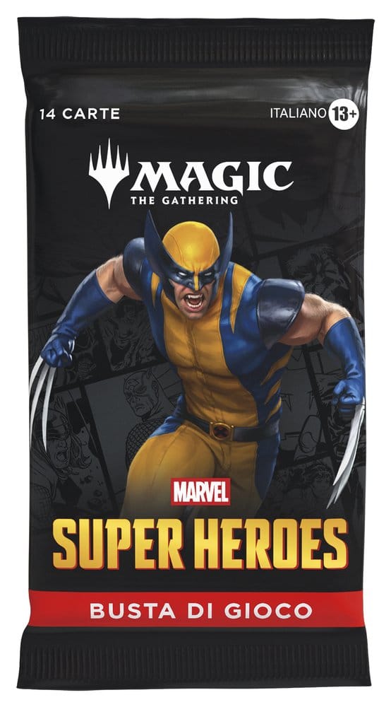 Wizards of the Coast Magic the Gathering Marvel Super Heroes Play Booster Display (30) italian | Makochan