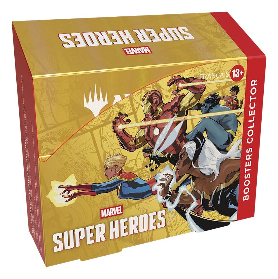 Wizards of the Coast Magic the Gathering Marvel Super Heroes Collector Booster Display (12) french | Makochan