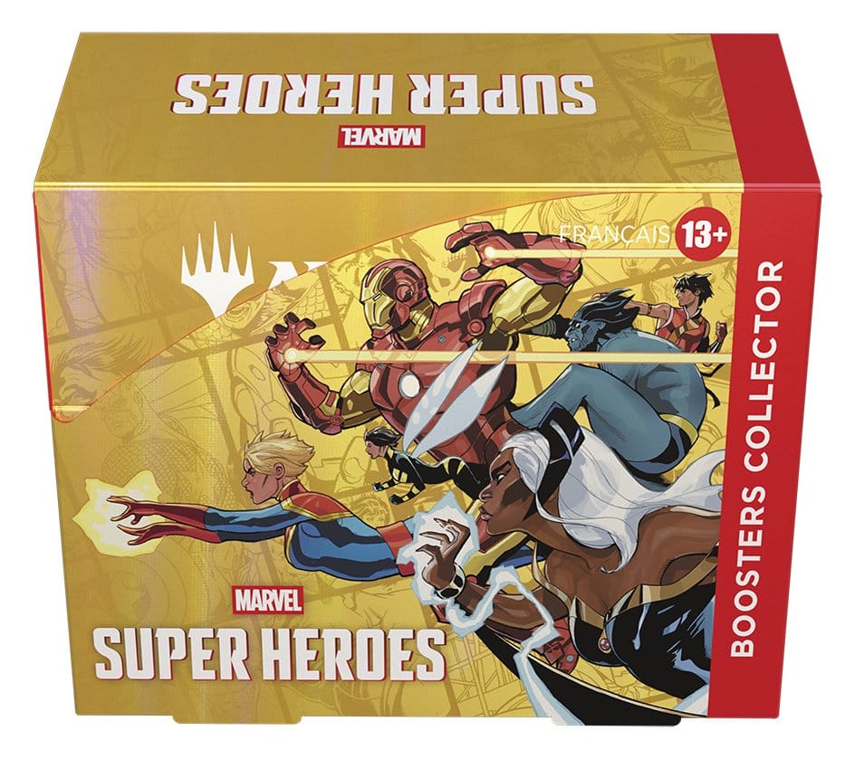 Wizards of the Coast Magic the Gathering Marvel Super Heroes Collector Booster Display (12) french | Makochan