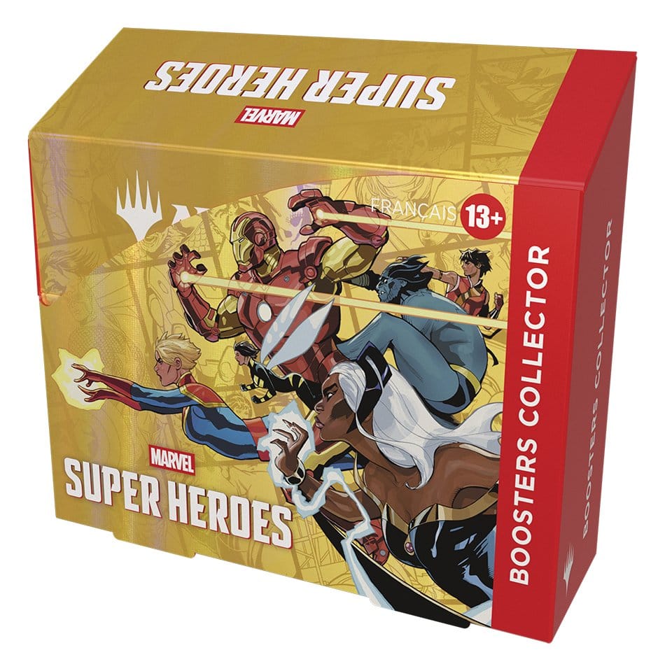 Wizards of the Coast Magic the Gathering Marvel Super Heroes Collector Booster Display (12) french | Makochan