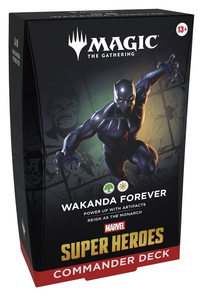 Wizards of the Coast Magic the Gathering Marvel Super Heroes Commander Decks Case (4) english | Makochan
