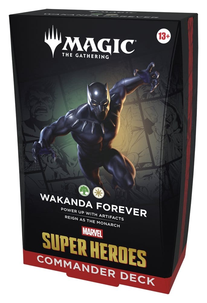 Wizards of the Coast Magic the Gathering Marvel Super Heroes Commander Decks Case (4) english | Makochan