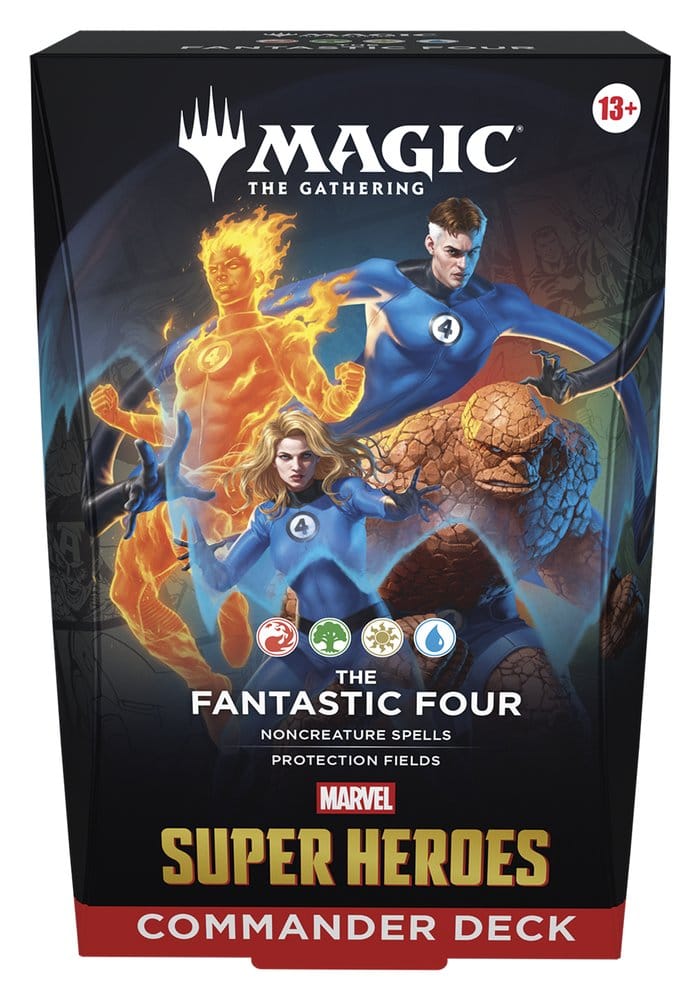 Wizards of the Coast Magic the Gathering Marvel Super Heroes Commander Decks Case (4) english | Makochan