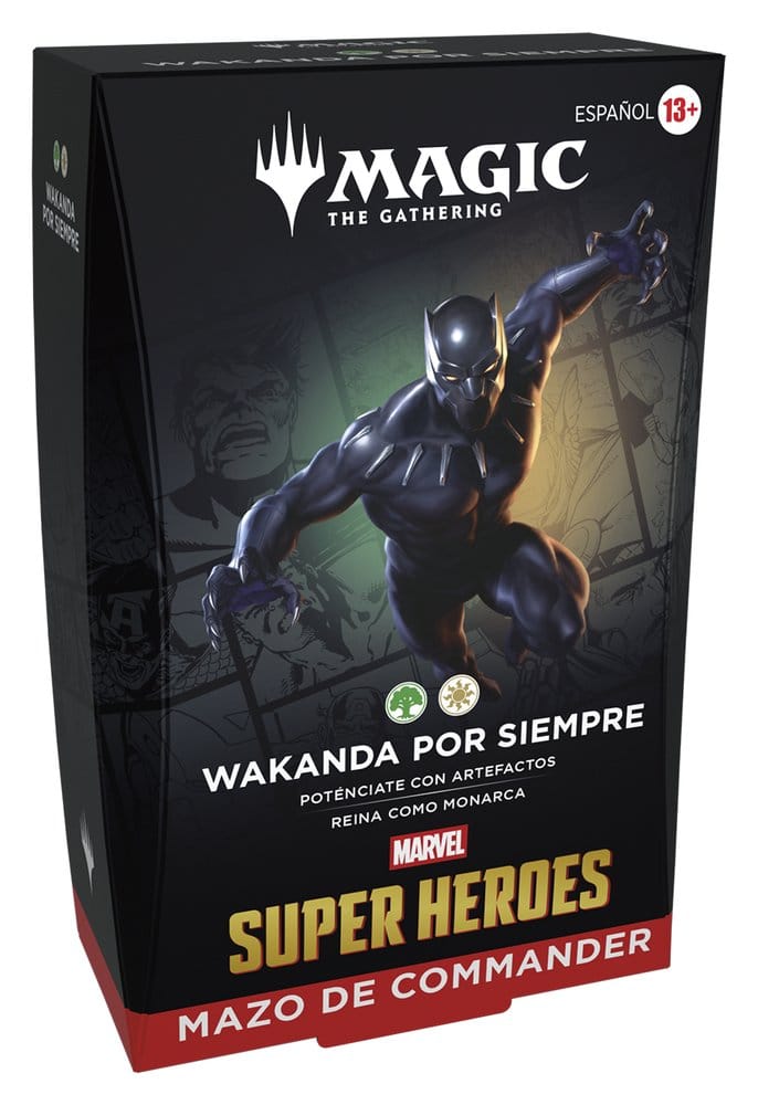 Wizards of the Coast Magic the Gathering Marvel Super Heroes Commander Decks Case (4) spanish | Makochan