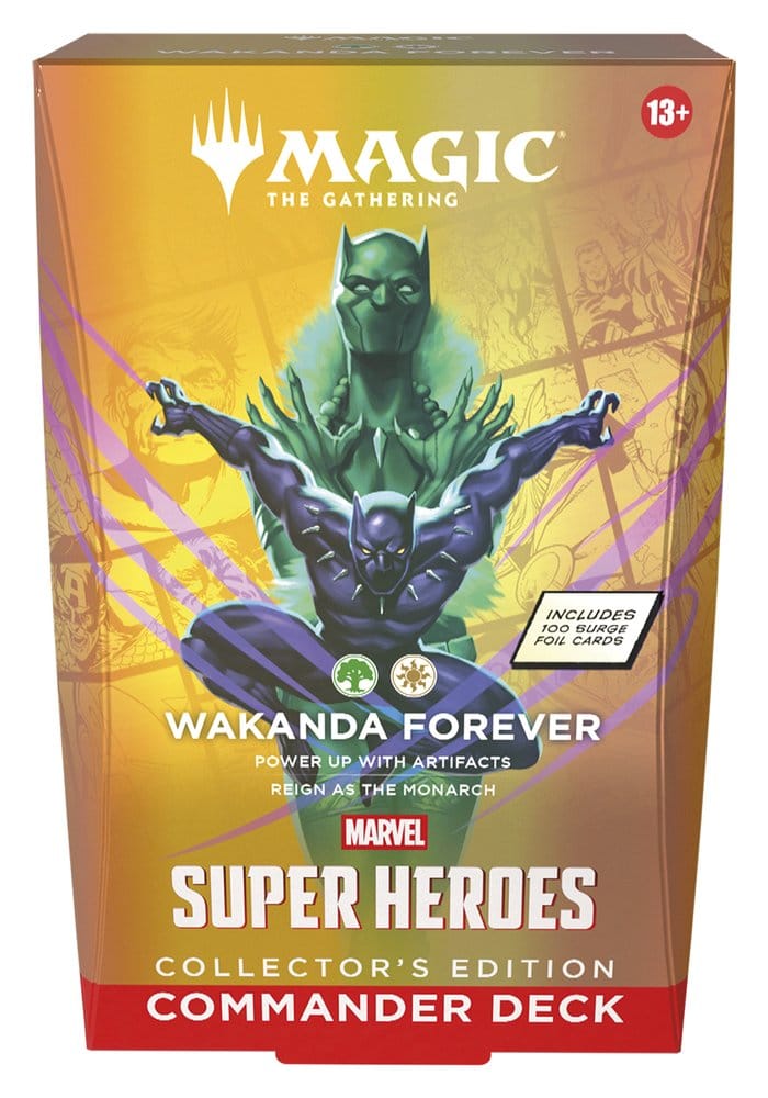 Wizards of the Coast Magic the Gathering Marvel Super Heroes Collector's Edition Commander Decks Case (4) english | Makochan
