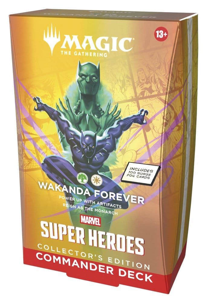 Wizards of the Coast Magic the Gathering Marvel Super Heroes Collector's Edition Commander Decks Case (4) english | Makochan