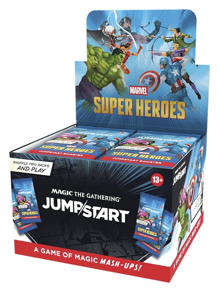 Wizards of the Coast Magic the Gathering Marvel Super Heroes Jumpstart Booster Display (24) english | Makochan