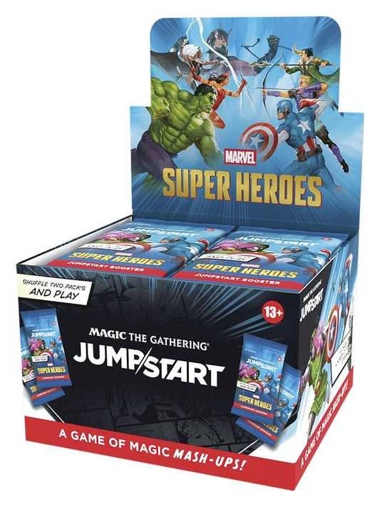 Wizards of the Coast Magic the Gathering Marvel Super Heroes Jumpstart Booster Display (24) english | Makochan