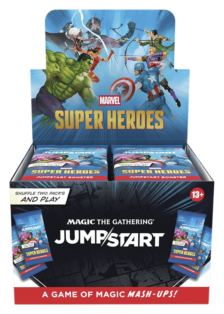 Wizards of the Coast Magic the Gathering Marvel Super Heroes Jumpstart Booster Display (24) english | Makochan