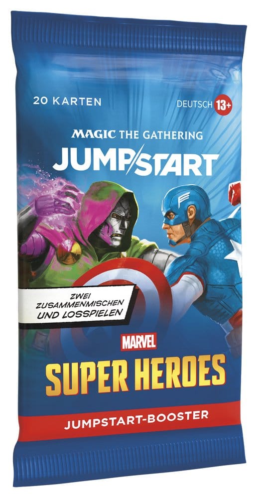Wizards of the Coast Magic the Gathering Marvel Super Heroes Jumpstart Booster Display (24) german | Makochan