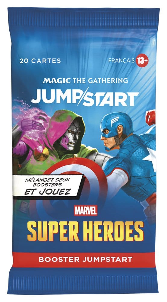 Wizards of the Coast Magic the Gathering Marvel Super Heroes Jumpstart Booster Display (24) french | Makochan