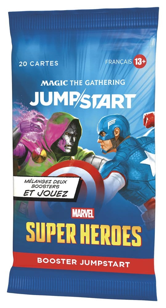 Wizards of the Coast Magic the Gathering Marvel Super Heroes Jumpstart Booster Display (24) french | Makochan