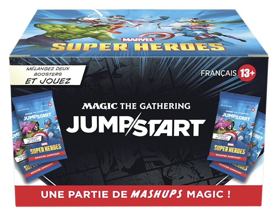 Wizards of the Coast Magic the Gathering Marvel Super Heroes Jumpstart Booster Display (24) french | Makochan