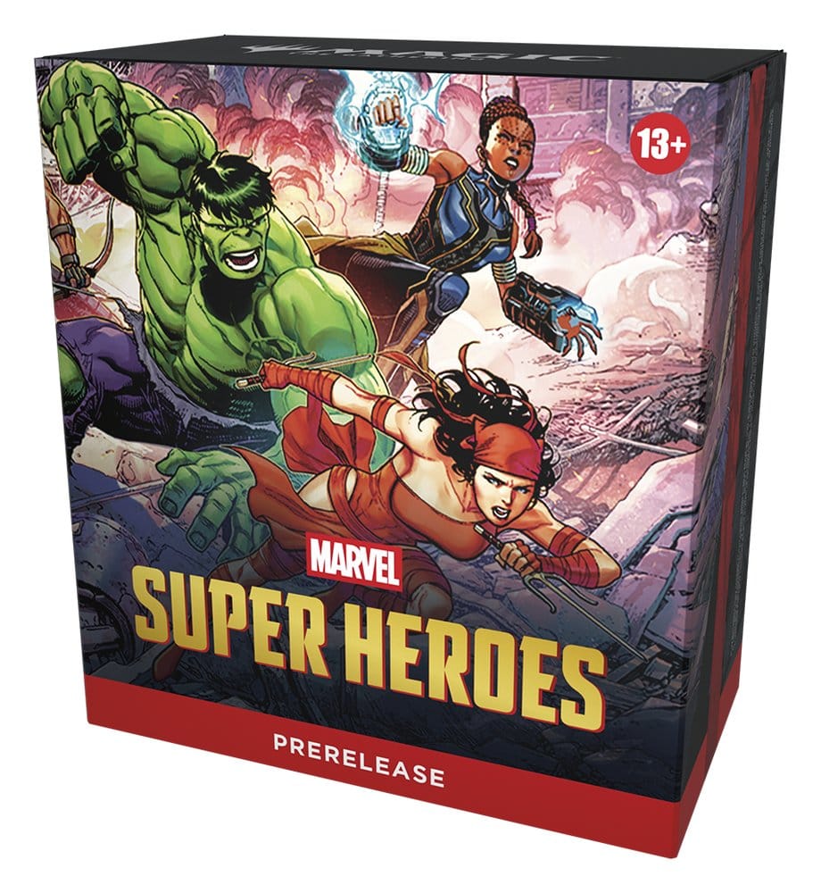 Wizards of the Coast Magic the Gathering Marvel Super Heroes Prerelease Packs Case (15) english | Makochan