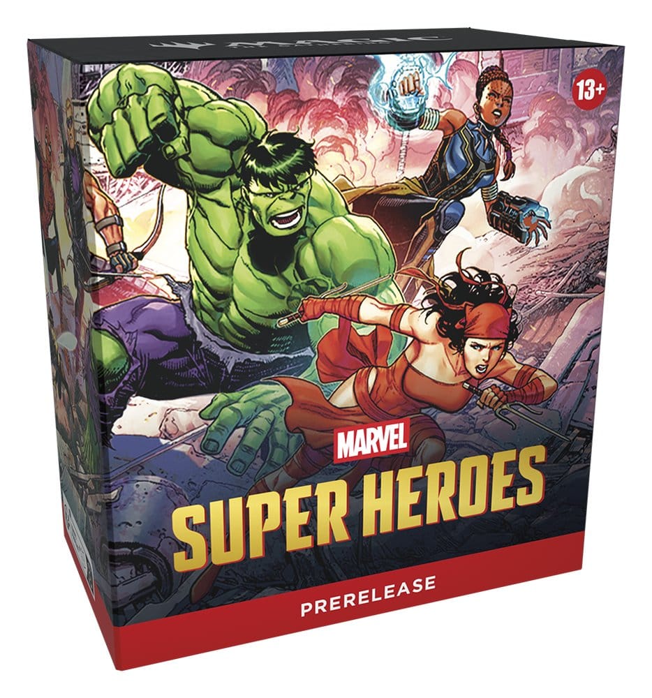 Wizards of the Coast Magic the Gathering Marvel Super Heroes Prerelease Packs Case (15) english | Makochan