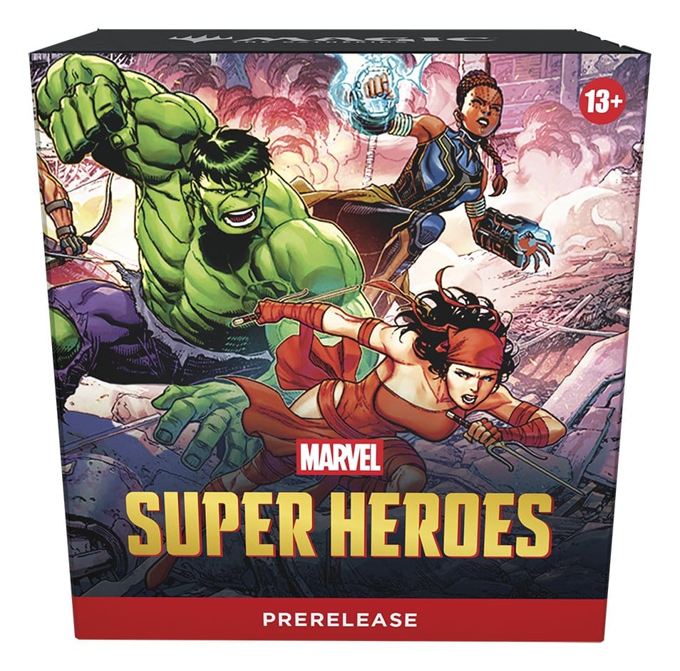 Wizards of the Coast Magic the Gathering Marvel Super Heroes Prerelease Packs Case (15) english | Makochan