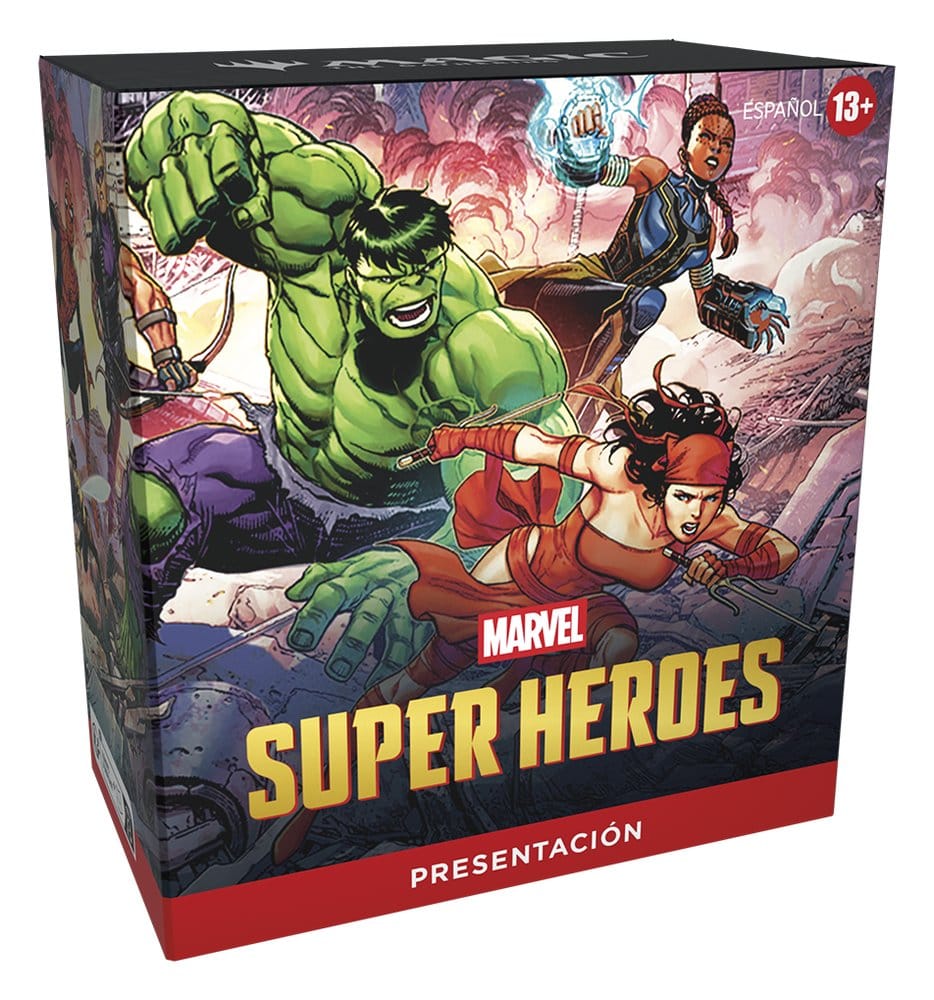 Wizards of the Coast Magic the Gathering Marvel Super Heroes Prerelease Packs Case (15) spanish | Makochan