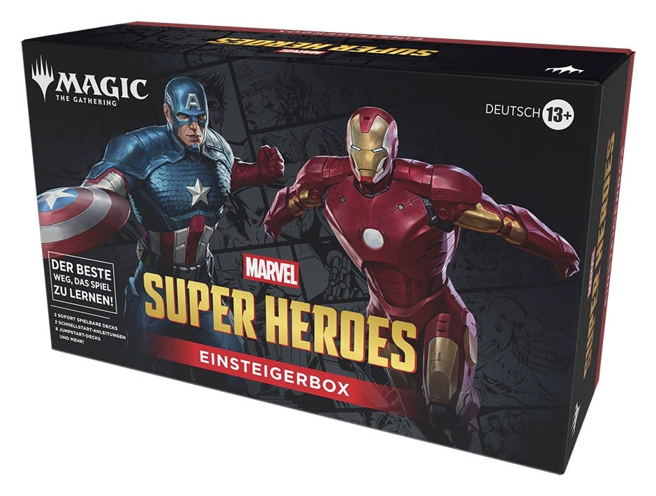 Wizards of the Coast Magic the Gathering Marvel Super Heroes Beginner Box Case (3) german | Makochan
