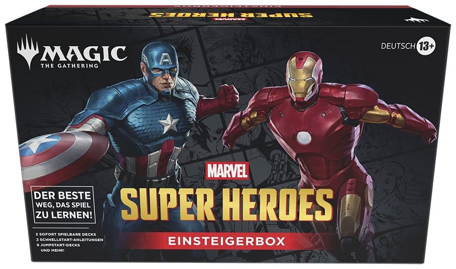 Wizards of the Coast Magic the Gathering Marvel Super Heroes Beginner Box Case (3) german | Makochan