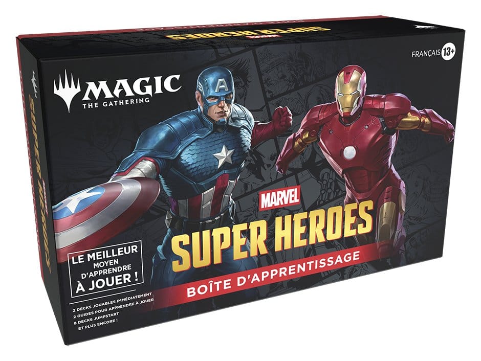Wizards of the Coast Magic the Gathering Marvel Super Heroes Beginner Box Case (3) french | Makochan