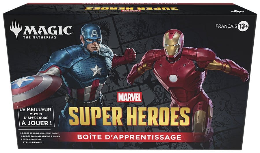 Wizards of the Coast Magic the Gathering Marvel Super Heroes Beginner Box Case (3) french | Makochan