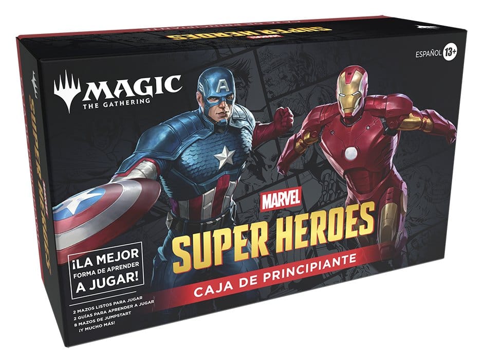 Wizards of the Coast Magic the Gathering Marvel Super Heroes Beginner Box Case (3) spanish | Makochan