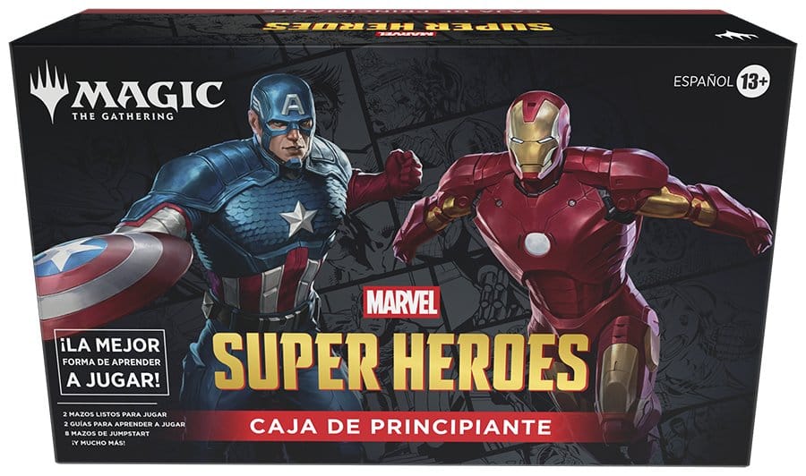 Wizards of the Coast Magic the Gathering Marvel Super Heroes Beginner Box Case (3) spanish | Makochan