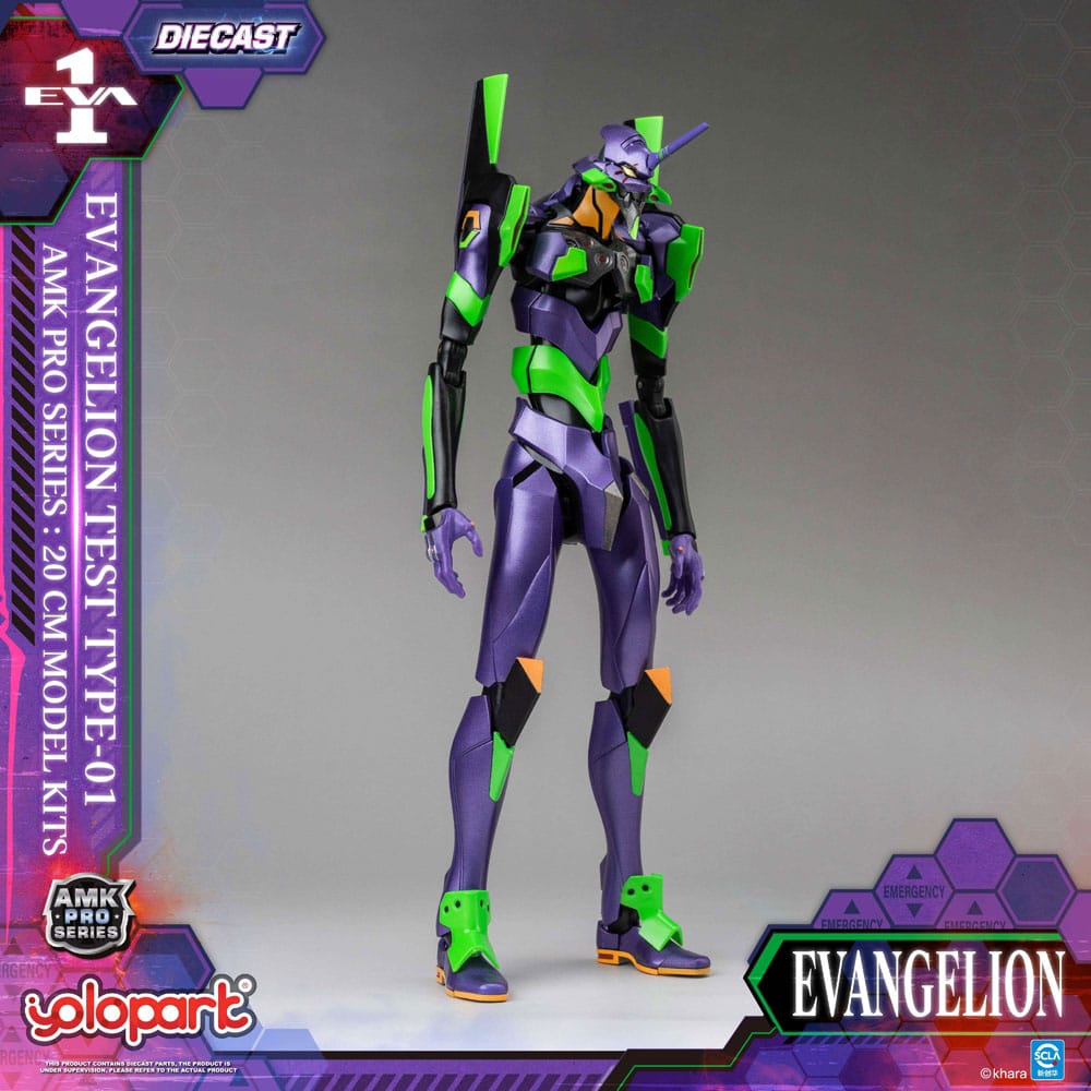 Yolopark Neon Genesis Evangelion AMK Pro Series Model Kit Eva-01 Test Type 20 cm | Makochan