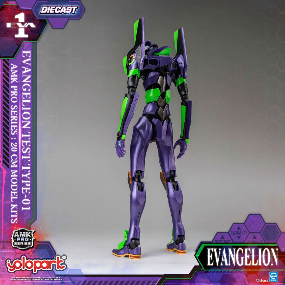 Yolopark Neon Genesis Evangelion AMK Pro Series Model Kit Eva-01 Test Type 20 cm | Makochan