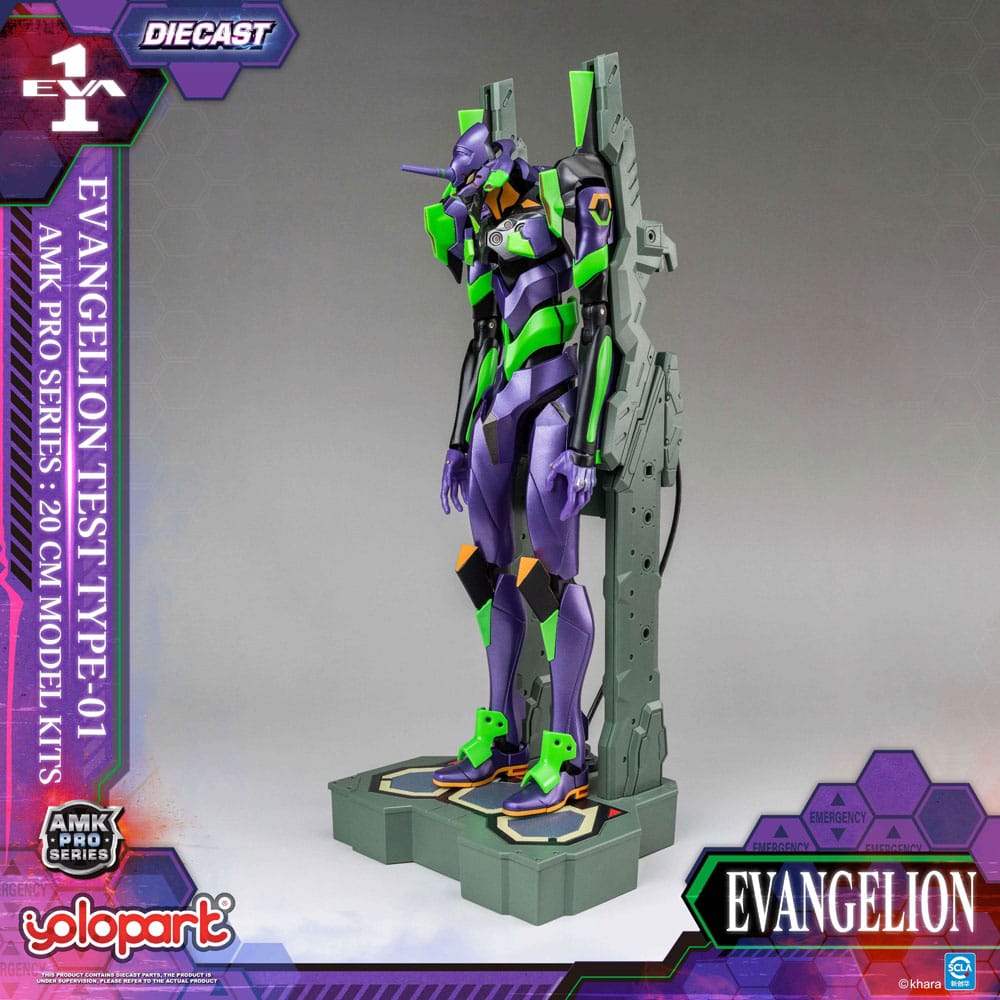 Yolopark Neon Genesis Evangelion AMK Pro Series Model Kit Eva-01 Test Type 20 cm | Makochan