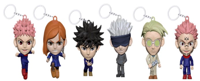 YuMe Toys Jujutsu Kaisen Pocket Hero Keychain Blind Box Display (12) | Makochan