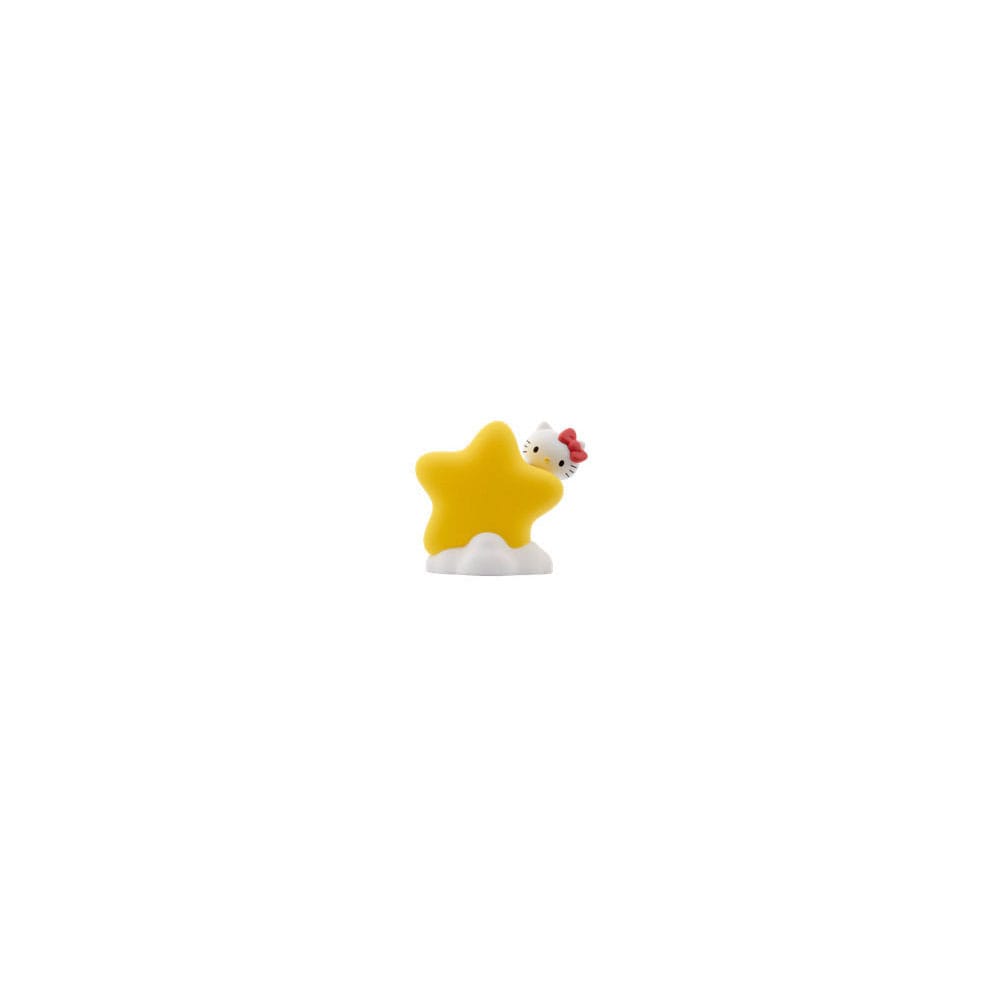 YuMe Toys Sanrio Bedside Light Star Light Series Mini Figures Hello Kitty and Friends 8 cm Display (12) | Makochan