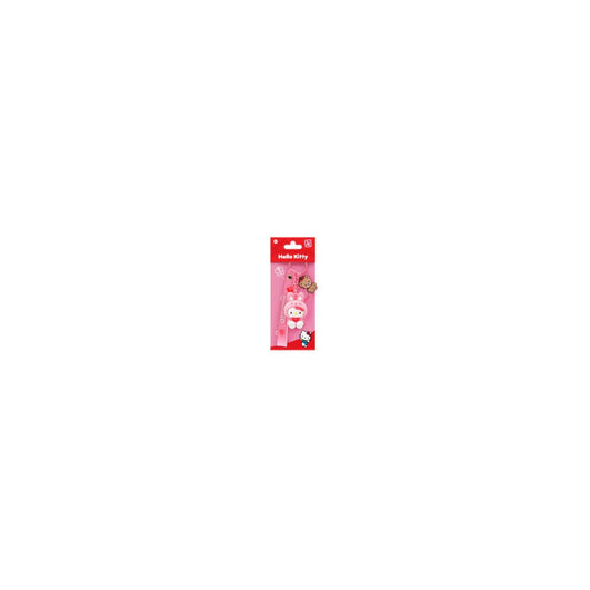 YuMe Toys Sanrio Raincoat Series Keychain with Hand Strap Hello Kitty and Friends Display (12) | Makochan