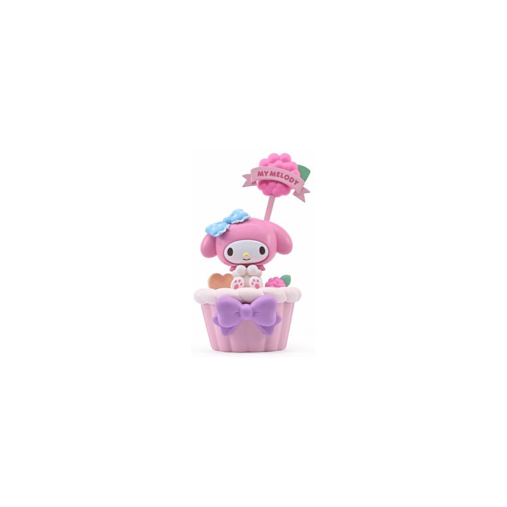 YuMe Toys Sanrio Memo Stand Party Time Series Mini Figures Hello Kitty and Friends 5 cm Display (12) | Makochan