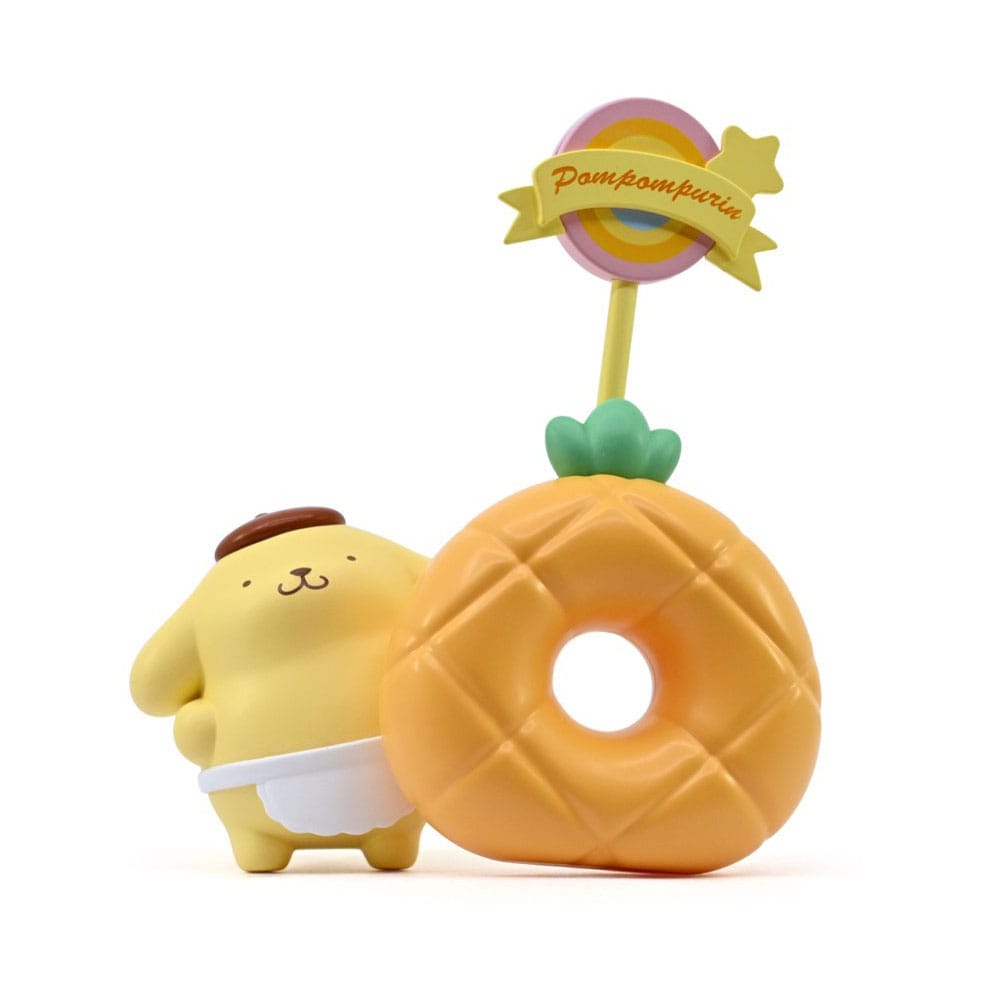 YuMe Toys Sanrio Memo Stand Party Time Series Mini Figures Hello Kitty and Friends 5 cm Display (12) | Makochan