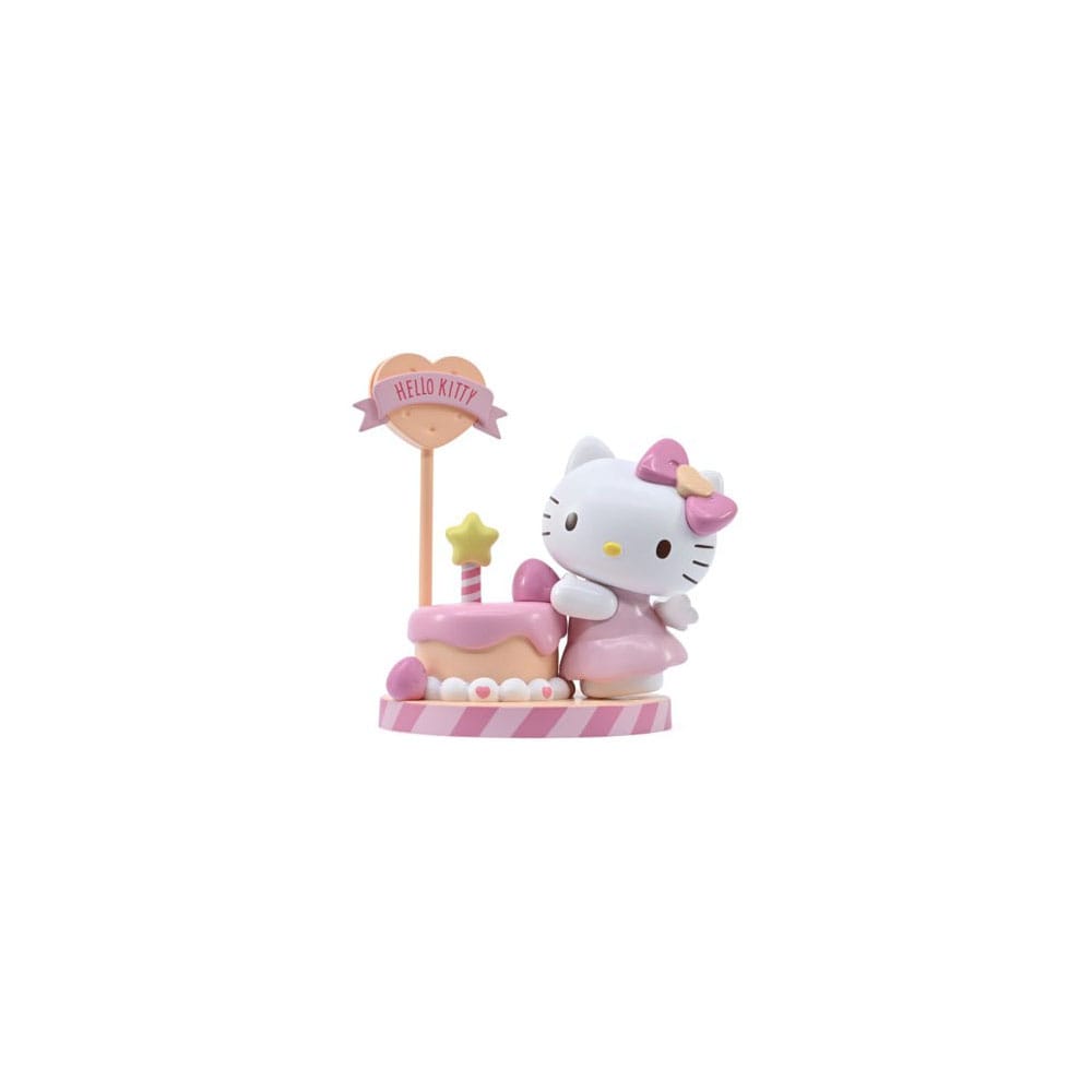 YuMe Toys Sanrio Memo Stand Party Time Series Mini Figures Hello Kitty and Friends 5 cm Display (12) | Makochan