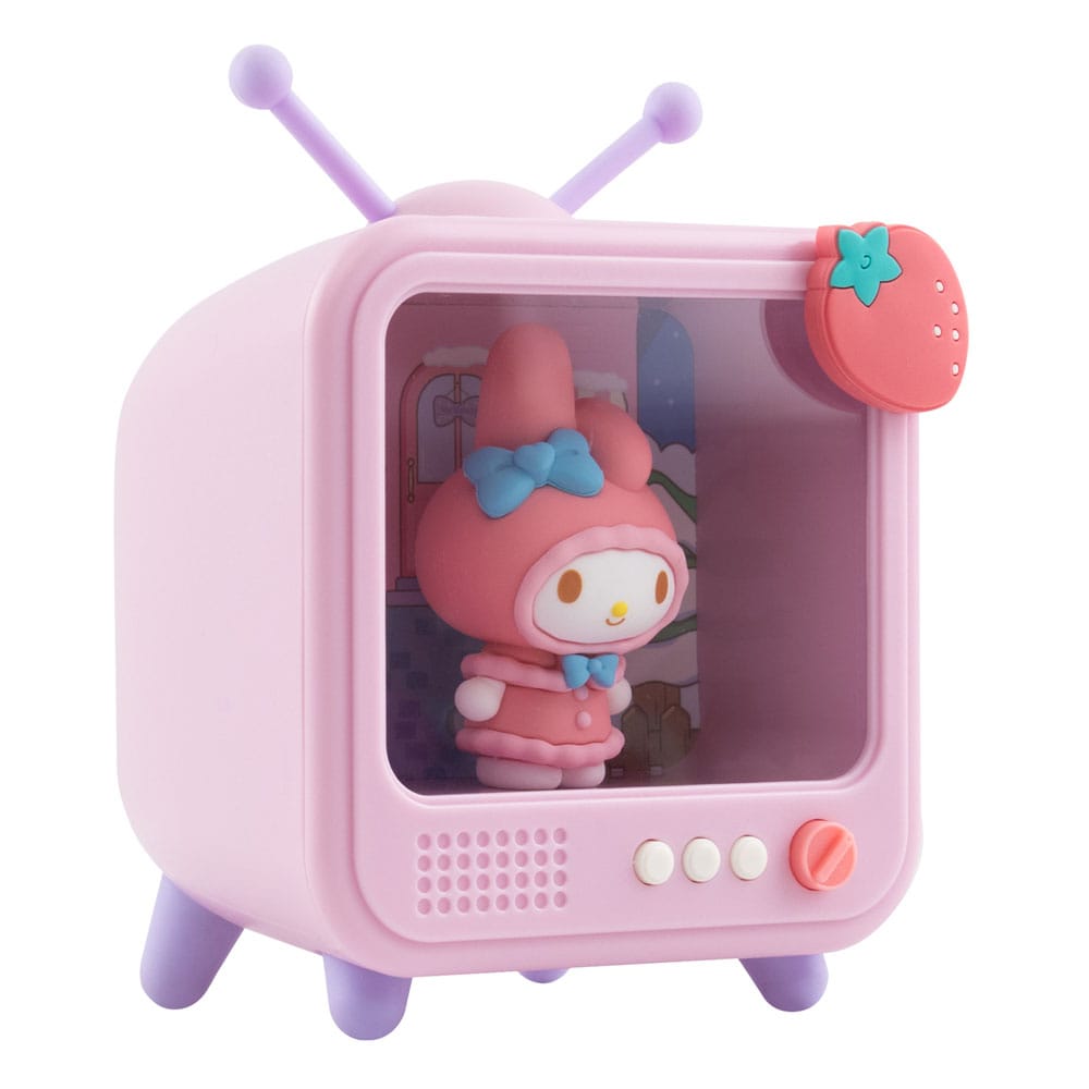 YuMe Toys Sanrio Bedside Light TV Series Mini Figures Hello Kitty and Friends 8 cm Display (8) | Makochan