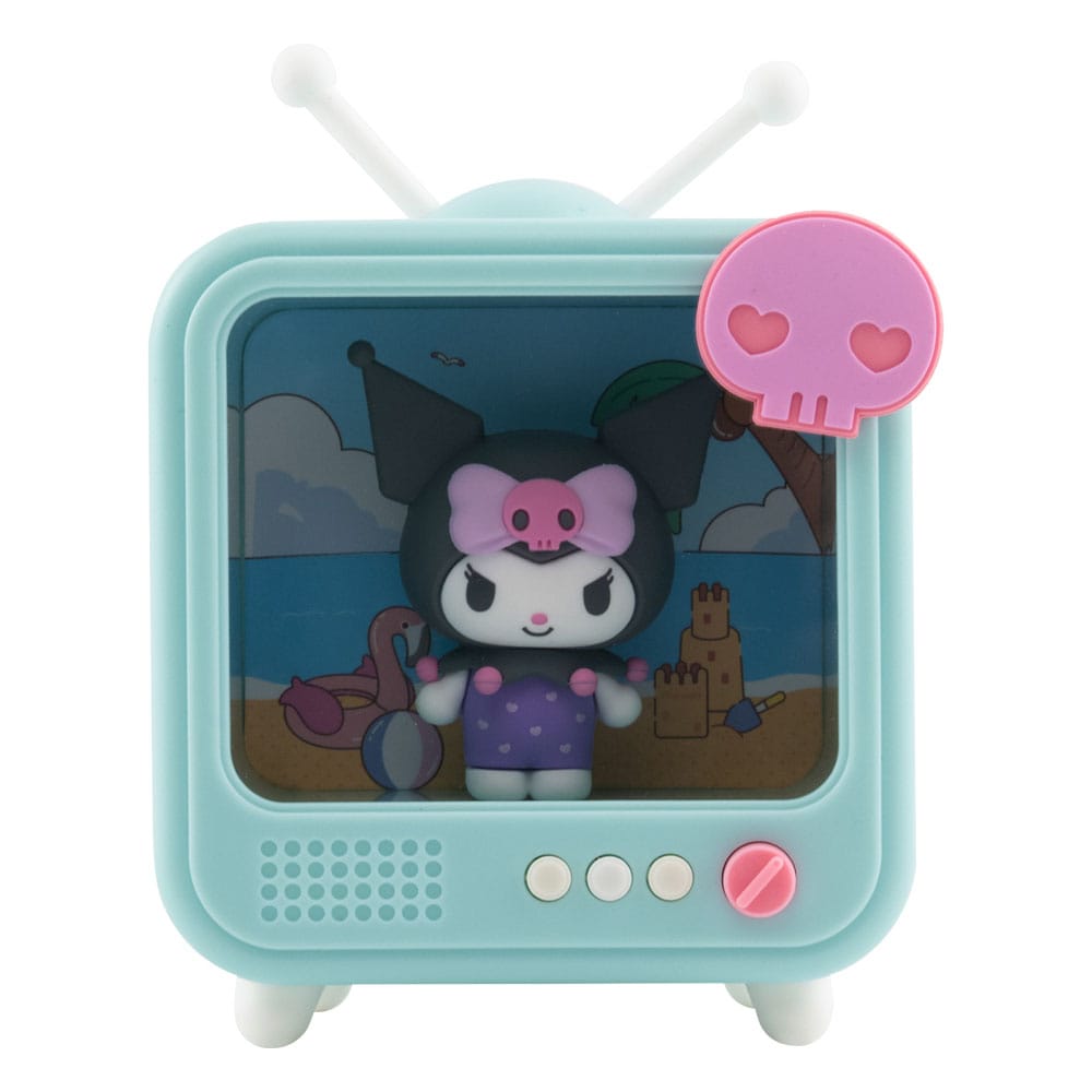 YuMe Toys Sanrio Bedside Light TV Series Mini Figures Hello Kitty and Friends 8 cm Display (8) | Makochan