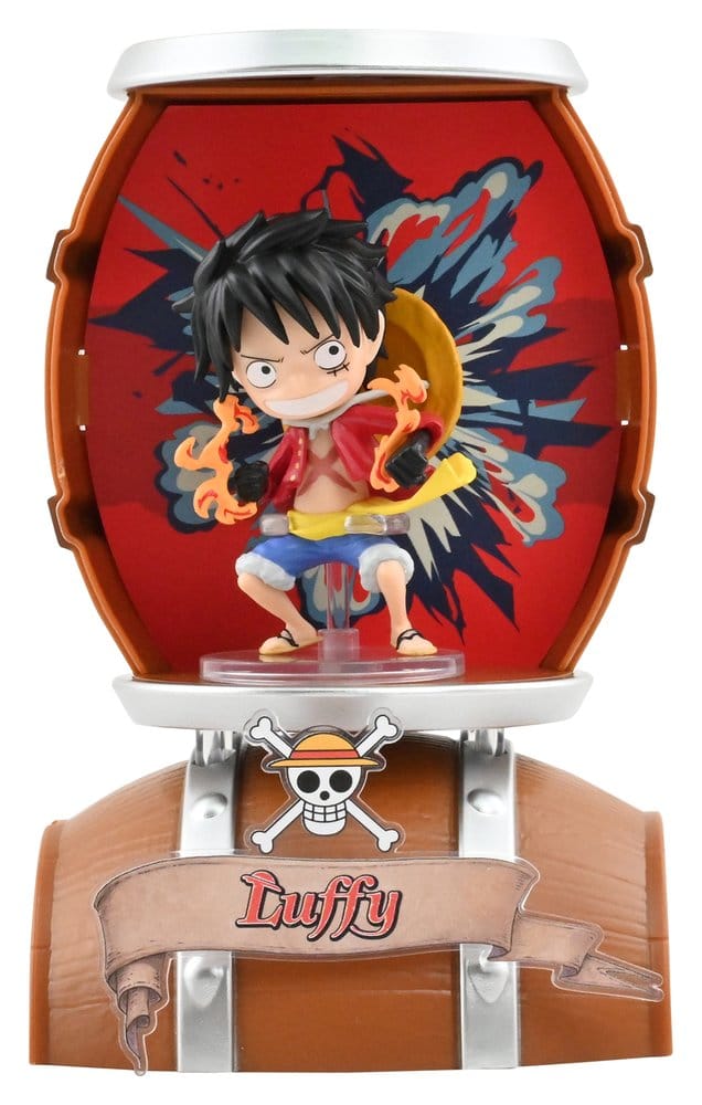 YuMe Toys One Piece Barrel Capsule Mini Figures 9 cm Blind Box Display (6) | Makochan