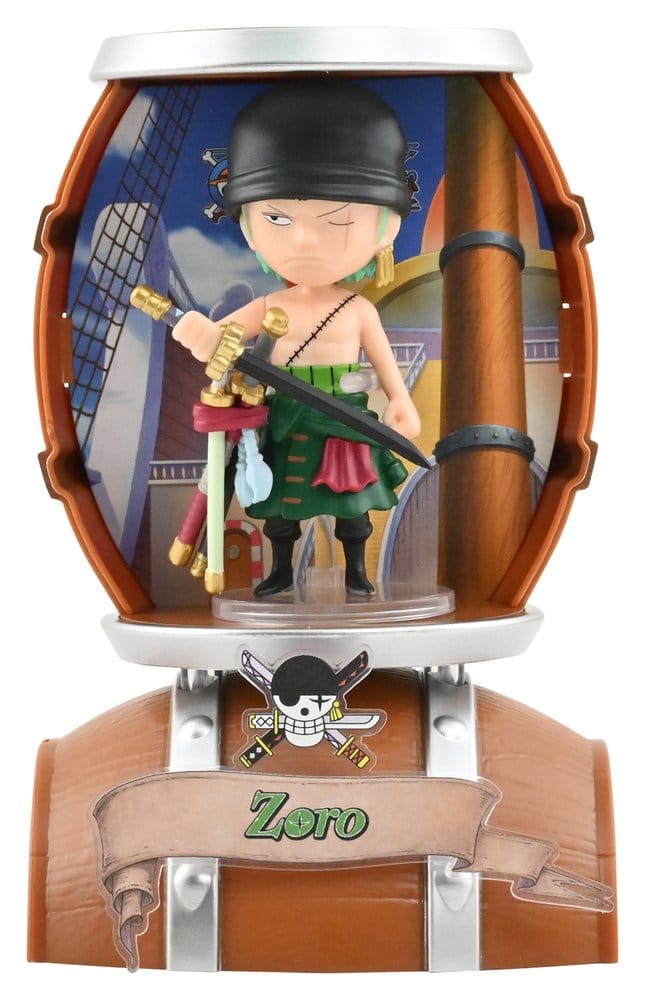 YuMe Toys One Piece Barrel Capsule Mini Figures 9 cm Blind Box Display (6) | Makochan