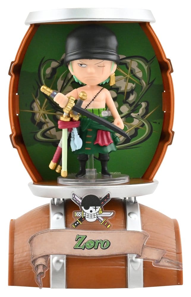 YuMe Toys One Piece Barrel Capsule Mini Figures 9 cm Blind Box Display (6) | Makochan
