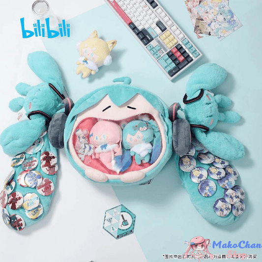 BeMOE: Vocaloid Hatsune Miku - Plush Ita Bag ( Pre-order) Makochan.store
