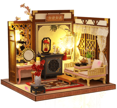 DIY Dollhouse Poetic Picturesque Makochan.store