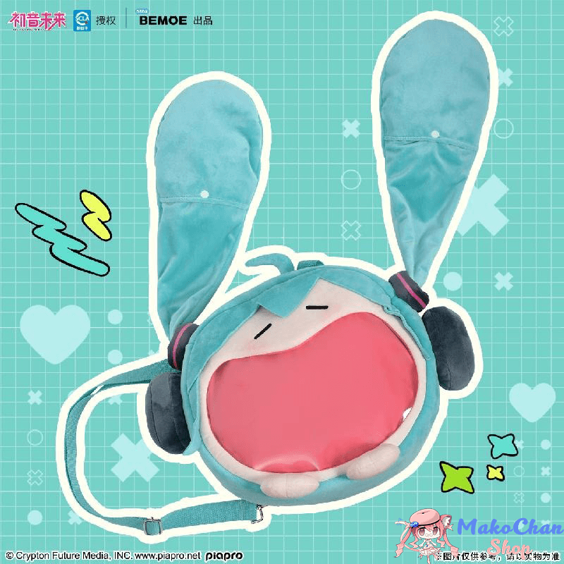 BeMOE: Vocaloid Hatsune Miku - Plush Ita Bag - Sakura Big product image