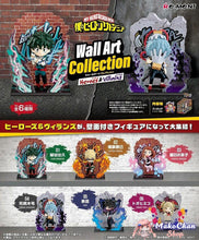 Load image into Gallery viewer, Re-ment: My Hero Academia Wall Art Collection -Heroes&amp;Villains- Makochan.store
