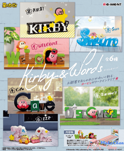 Re-ment: Kirby & Words (pre -order) Makochan.store