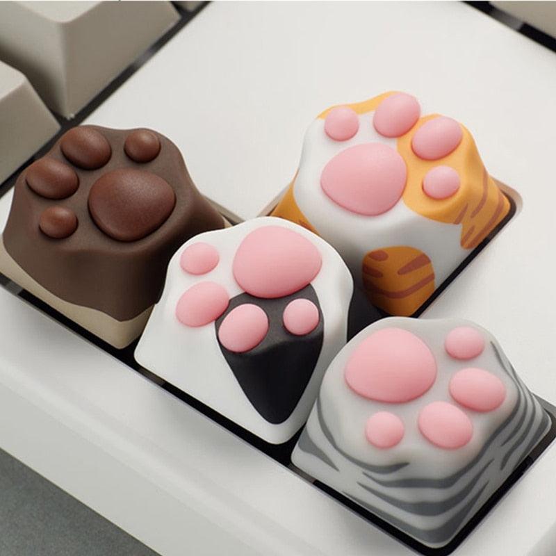 Deluxe Paw Key Caps for Keyboard Makochan.store