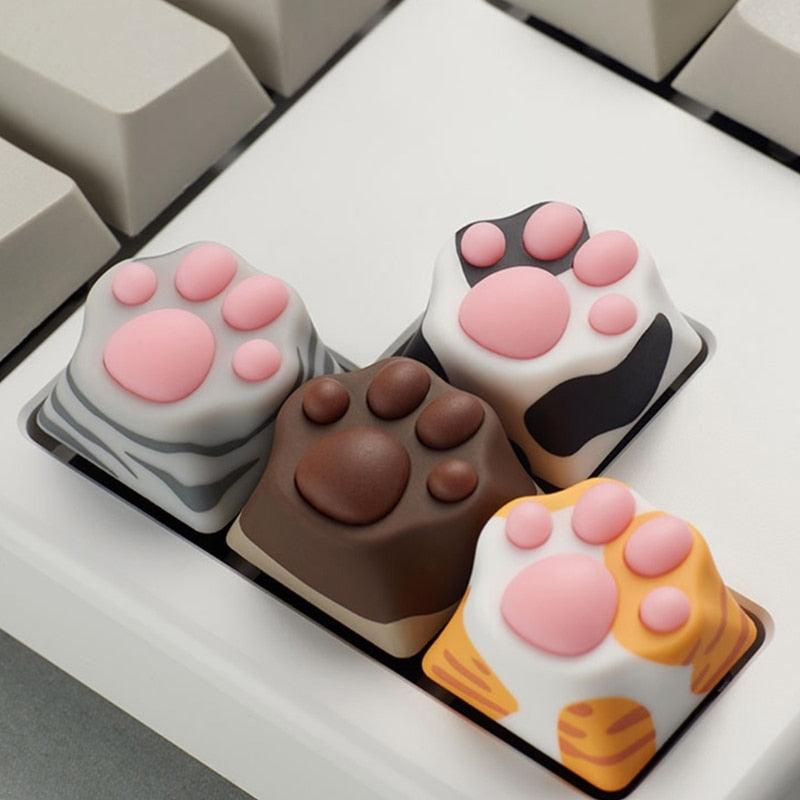 Deluxe Paw Key Caps for Keyboard Makochan.store