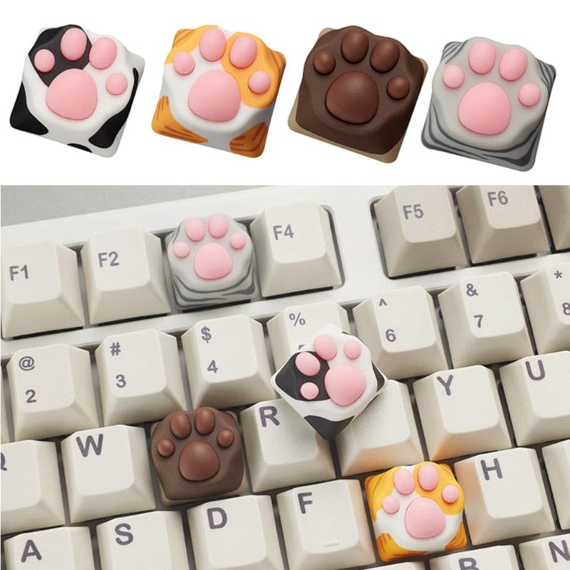 Deluxe Paw Key Caps for Keyboard Makochan.store